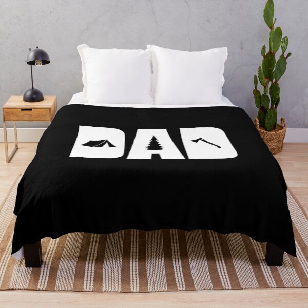 Item preview, JUST A DAD WHO LOVES CAMPING designed and sold by Mclickster.
