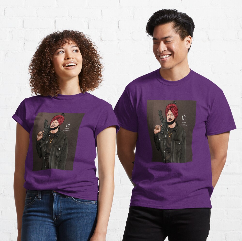 Sidhu Moose Wala t-shirt men women apparel