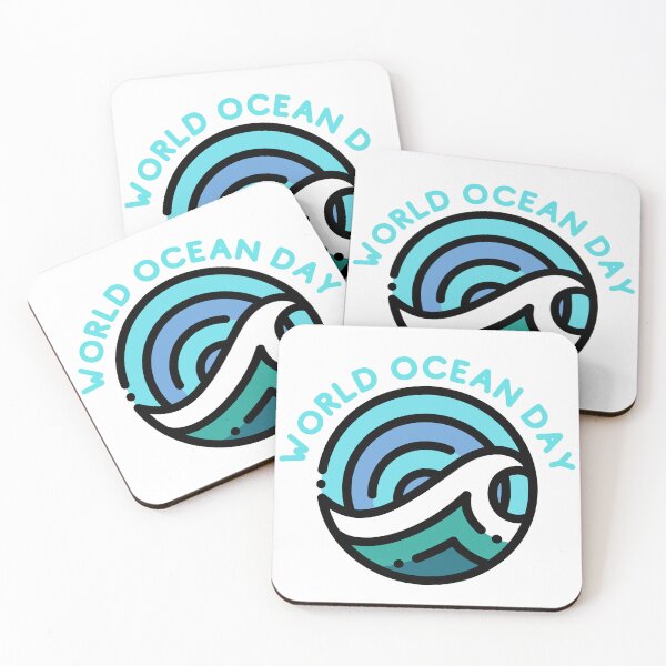 Item preview, World Ocean Day - National Holiday Design designed and sold by CreativNode.
