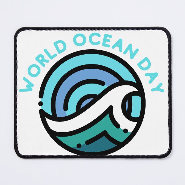 Item preview, World Ocean Day - National Holiday Design designed and sold by CreativNode.