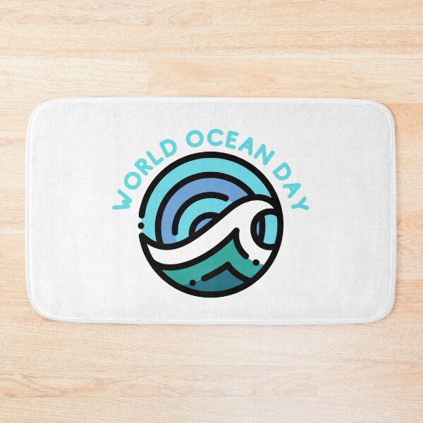Item preview, World Ocean Day - National Holiday Design designed and sold by CreativNode.
