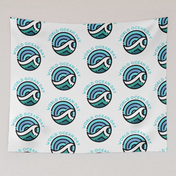 Item preview, World Ocean Day - National Holiday Design designed and sold by CreativNode.