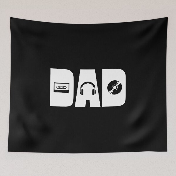 Item preview, JUST A DAD WHO LOVES MUSIC designed and sold by Mclickster.