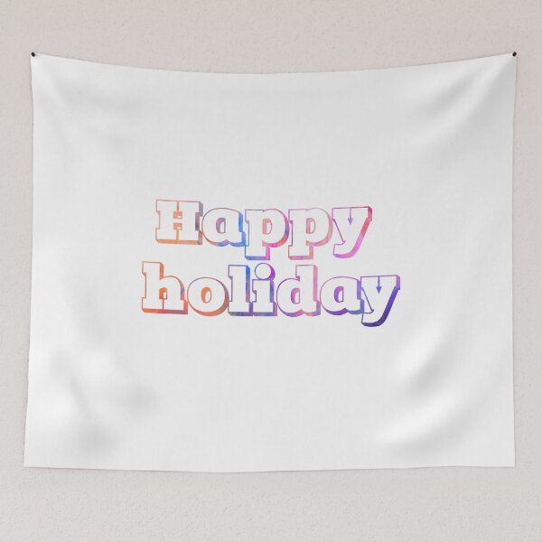 Item preview, Happy holiday designed and sold by bakerelassioui.