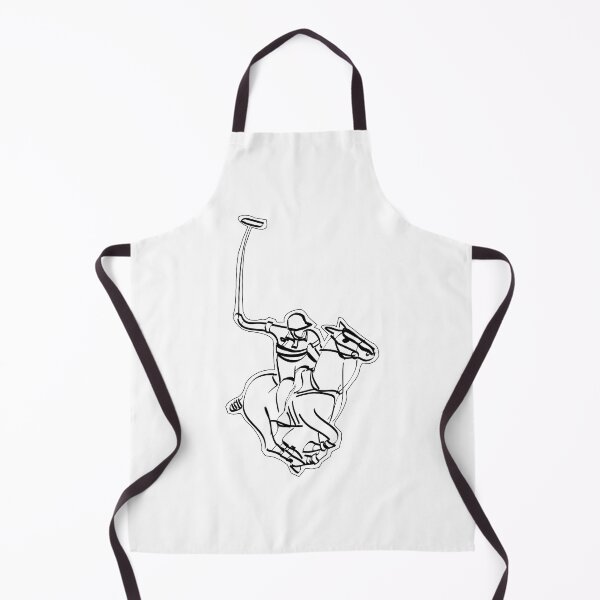 Item preview, Polo Cross Rider Team Horse Sports Design Logo in Black Outlines designed and sold by DappleDesign.