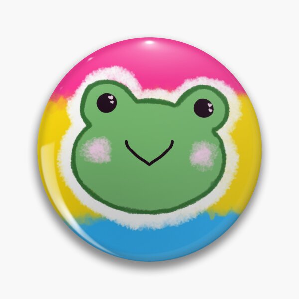 Item preview, pansexual frog designed and sold by willows--art.