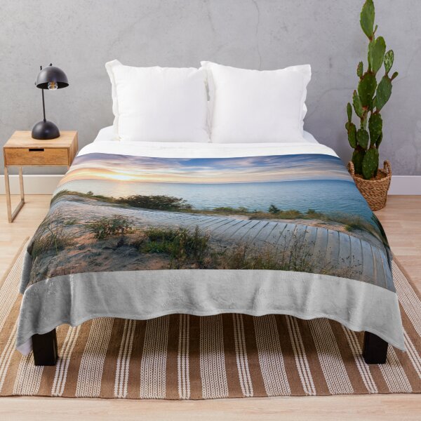 Item preview, Sunset over Lake Michigan at Empire Bluff - Sleeping Bear Dunes designed and sold by Craig Sterken.