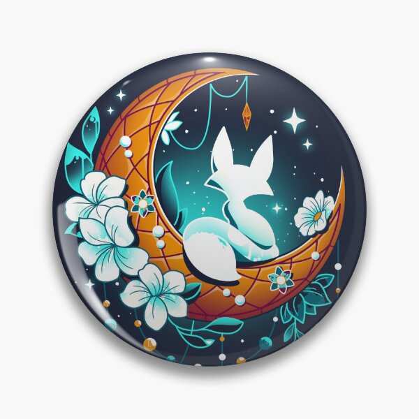 Item preview, Moonlight Fox - Lunar Polar Fox designed and sold by Snouleaf.