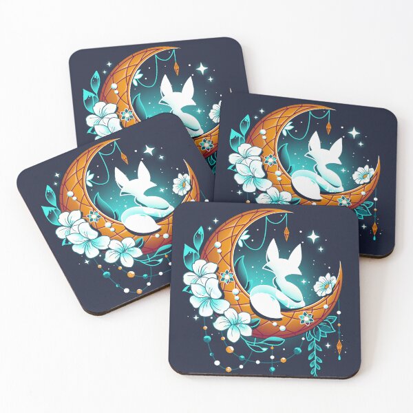 Item preview, Moonlight Fox - Lunar Polar Fox designed and sold by Snouleaf.