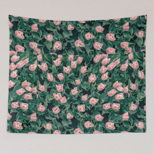 Item preview,  cute pink sage green floral pattern designed and sold by artbyrosse.