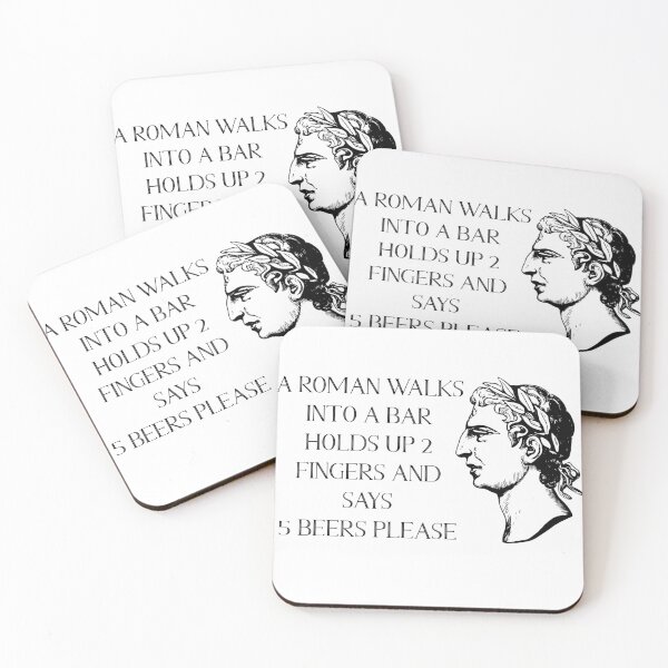 Item preview, A Roman walks into a bar... designed and sold by Finde.