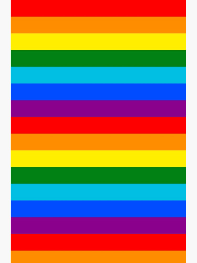 Pride Flag Striped Sticker For Sale By Jgventures Redbubble 3174