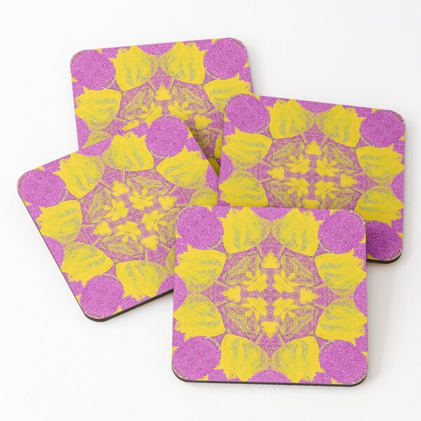 Item preview,  FUNNY ABSTRACT PAINT YELLOW FLOWERS. designed and sold by Ralek.