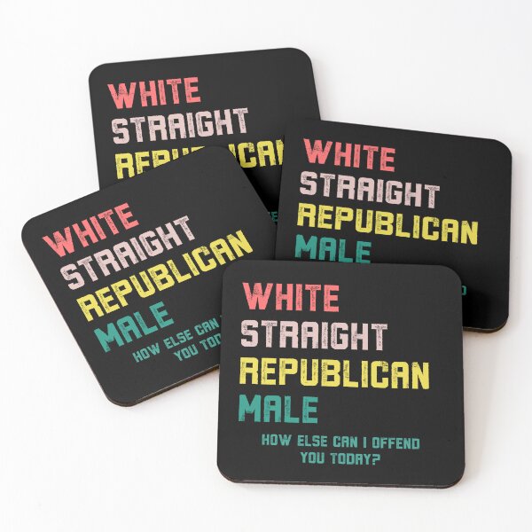 Item preview, White Straight Republican Male - Funny Republican designed and sold by Nepaz-Designs.