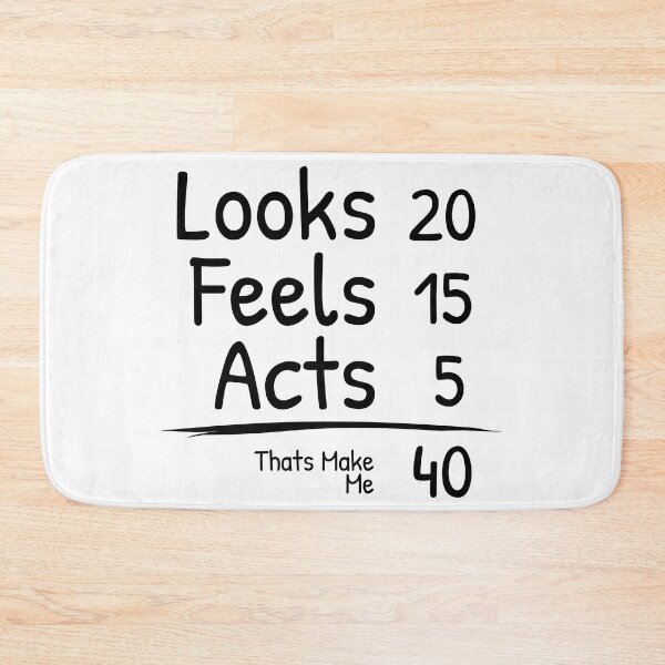 Item preview, funny 40th birthday quotes design designed and sold by itsRIS-store.
