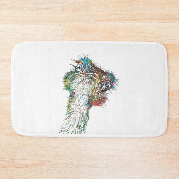 Item preview, Ostrich peeking designed and sold by Rosaliartbook.