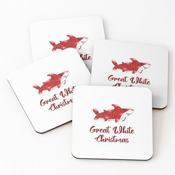 Item preview, Have A Glittery Great White Christmas designed and sold by EmmaAtTheMovies.