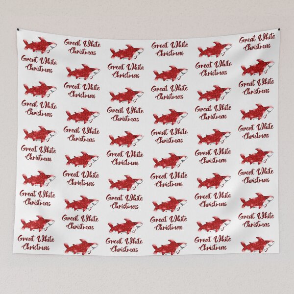 Item preview, Have A Glittery Great White Christmas designed and sold by EmmaAtTheMovies.