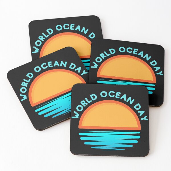 Item preview, World Ocean Day - National Holiday Design designed and sold by CreativNode.