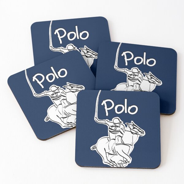 Item preview, Galloping Horse Rider Polo Sports Team Design a Logo in Black Outlines with text designed and sold by DappleDesign.