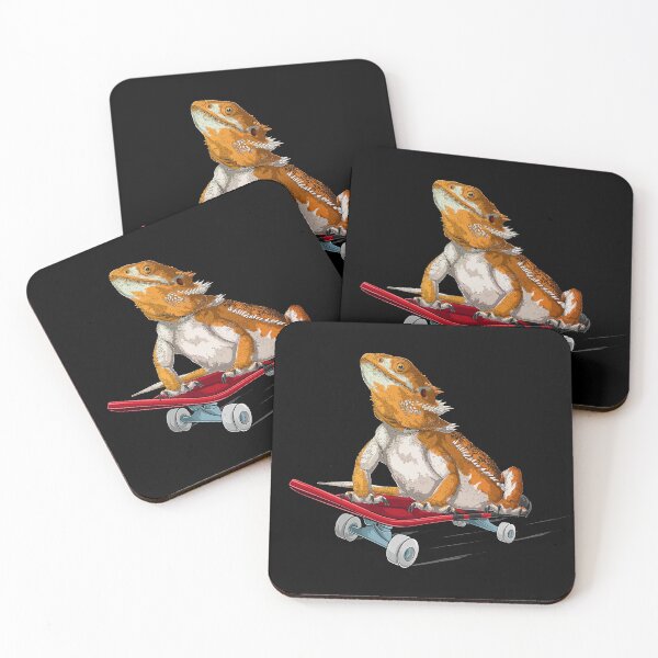 Item preview, Bearded Dragon Skateboarding  designed and sold by kudostees.