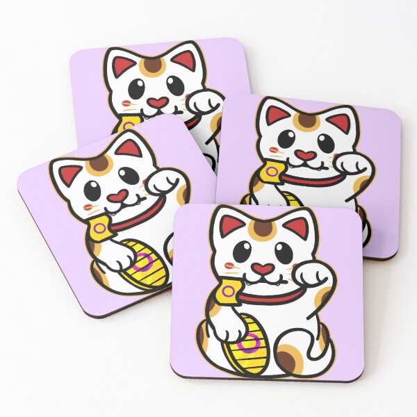 Artikelvorschau, LGBTQ+ Pride Lucky Cat - Intersex entworfen und verkauft von leashonlife.
