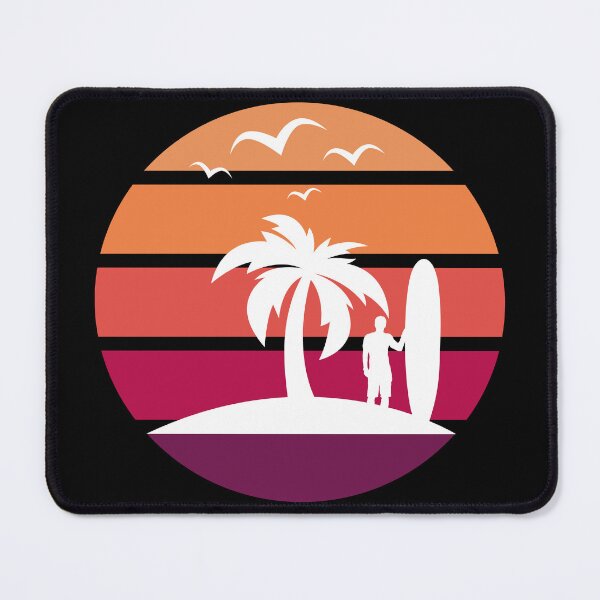 Item preview, Retro Island Surf Design - Earth Collecyion designed and sold by CreativNode.