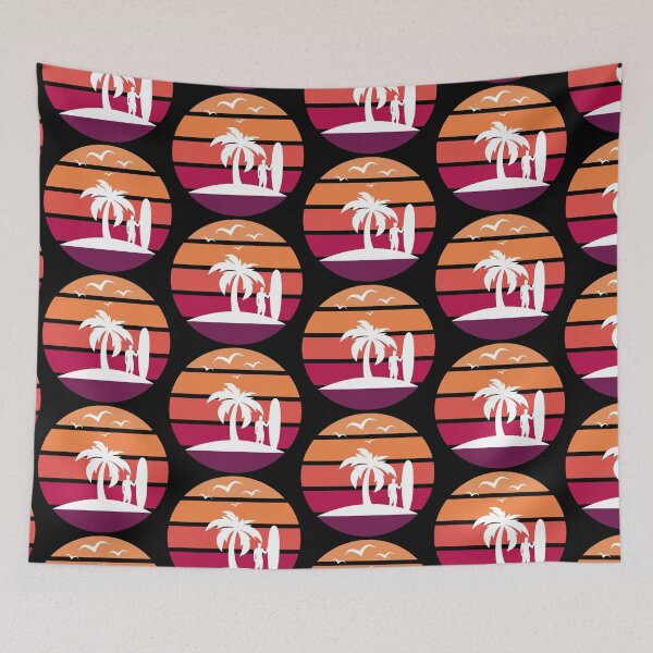 Item preview, Retro Island Surf Design - Earth Collecyion designed and sold by CreativNode.