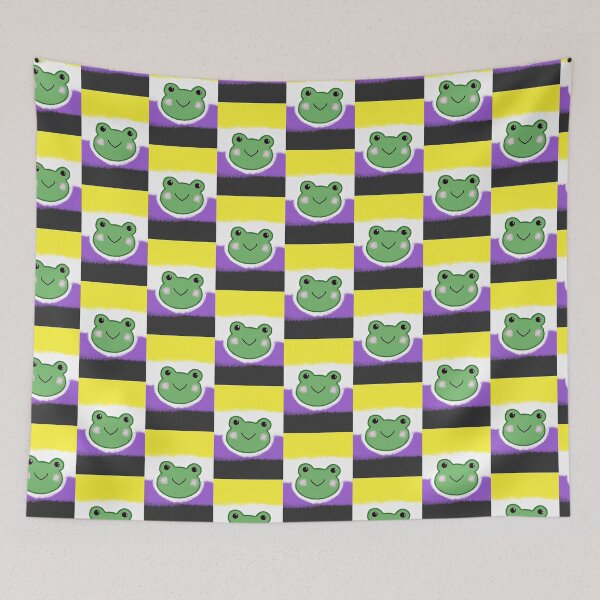 Item preview, non-binary frog designed and sold by willows--art.