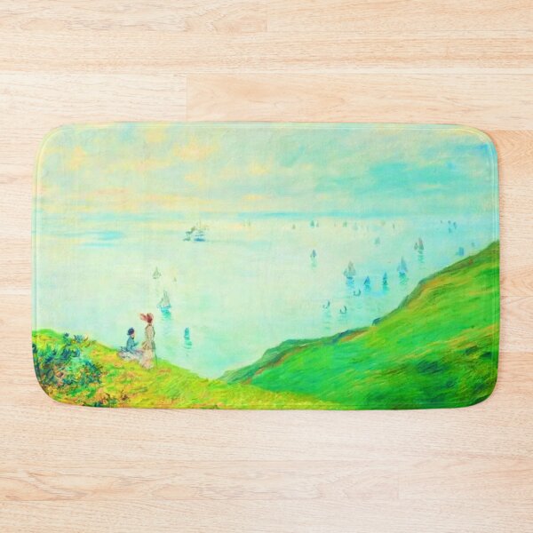 Artikelvorschau, Cliffs at Pourville (1882) by Claude Monet. Digitally enhanced by WatermarkNZ Press entworfen und verkauft von CristalleLisa.