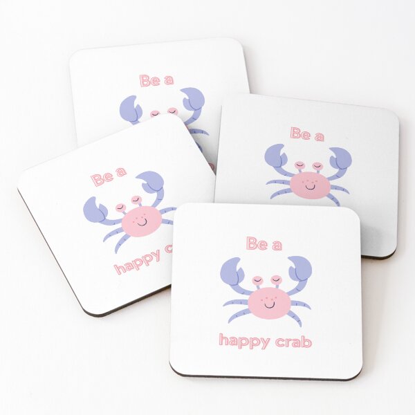 Artikelvorschau, Be a happy crab! entworfen und verkauft von AbiLeads.