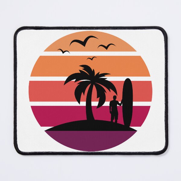 Item preview, Retro Island Surf Design - Earth Collection designed and sold by CreativNode.
