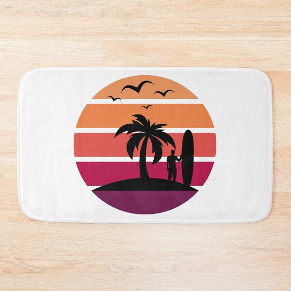 Item preview, Retro Island Surf Design - Earth Collection designed and sold by CreativNode.