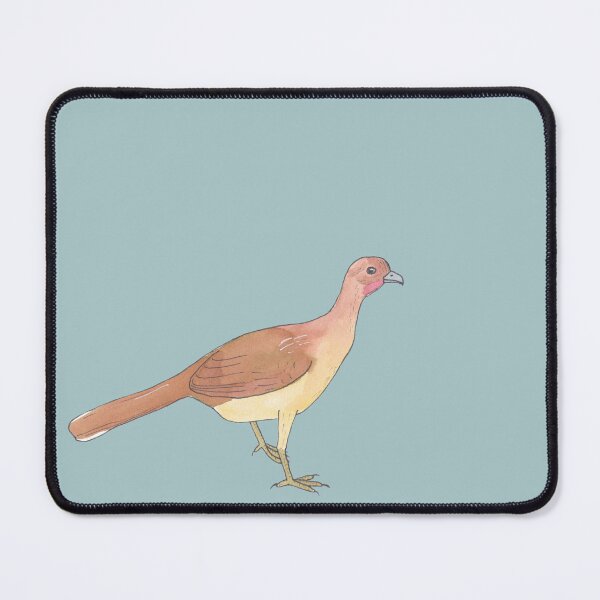 Item preview, Plain Chachalaca bird species watercolor wildlife art designed and sold by TheWaterBirds.