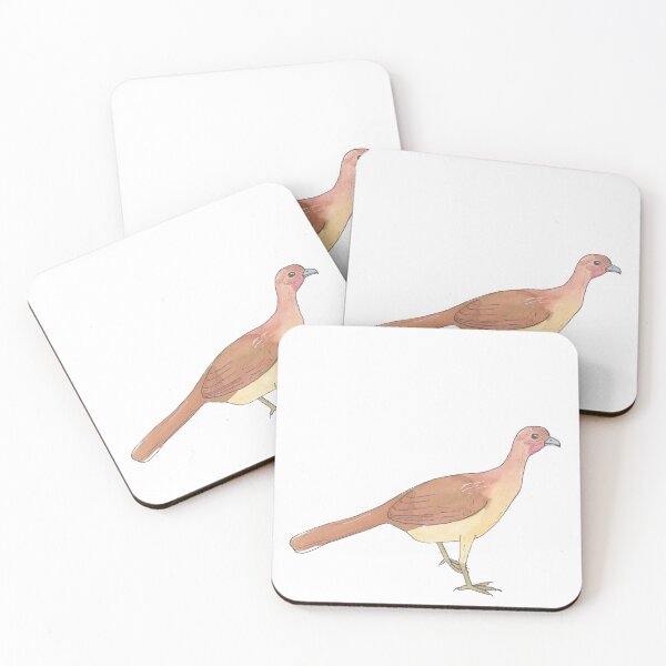 Artikelvorschau, Plain Chachalaca bird species watercolor wildlife art entworfen und verkauft von TheWaterBirds.