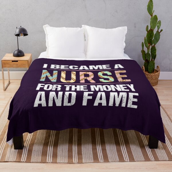 Item preview, Nurse For The Money And Fame Birthday Christmas Graduation Funny designed and sold by MOONINSPIRATION.