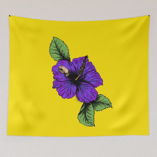 Item preview, Puerto Rican Hibiscus with Coqui designed and sold by VickyGood.