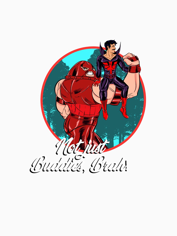 Thumbnail 7 of 7, Classic T-Shirt, Not Just Buddies, Brah! designed and sold by Nachturne.