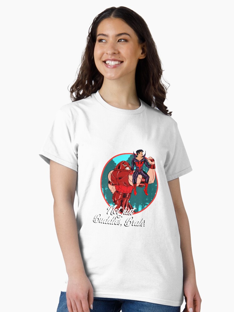 Thumbnail 2 of 7, Classic T-Shirt, Not Just Buddies, Brah! designed and sold by Nachturne.