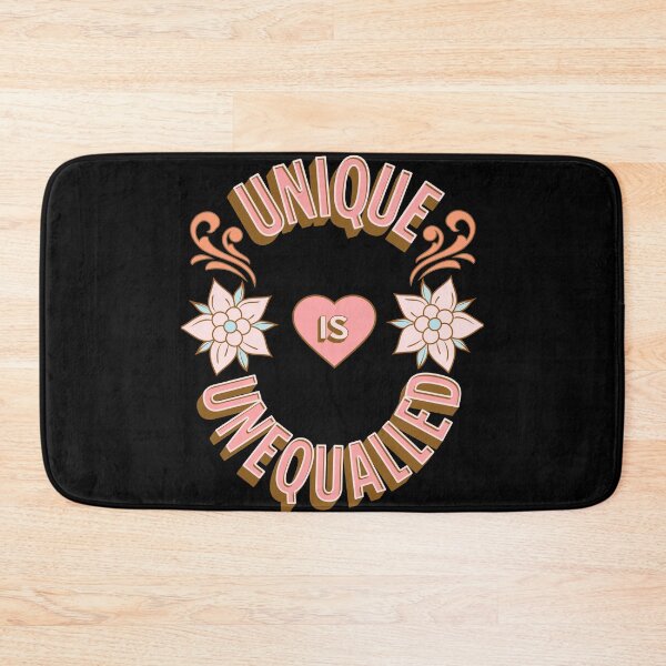 Item preview, Unique is Unequalled - First Names - Birthday Gifts - Alliteration Fans designed and sold by epicthoughts.