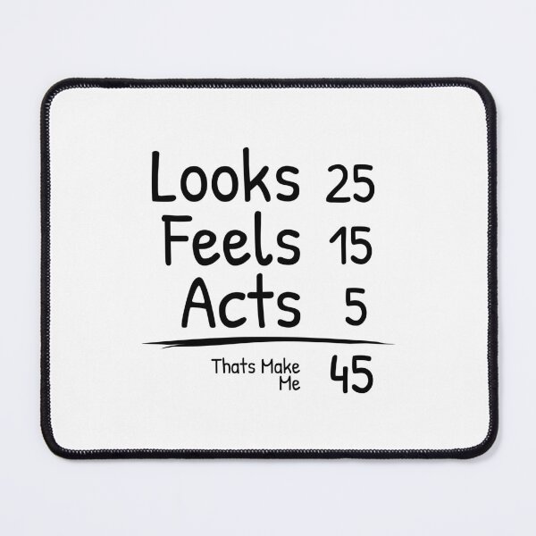 Item preview, funny 45th birthday quotes design designed and sold by itsRIS-store.