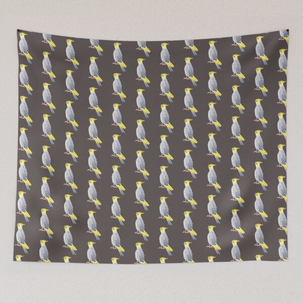 Item preview, Cockatiel Bird Illustration  designed and sold by NikaIllustrates.