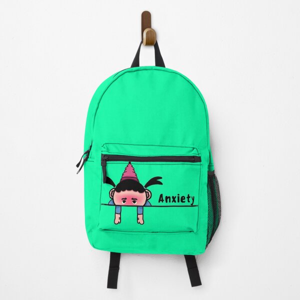 Item preview, Anxiety. Girl Cartoon Sticker Yogi hula ball designed and sold by Shifa19.