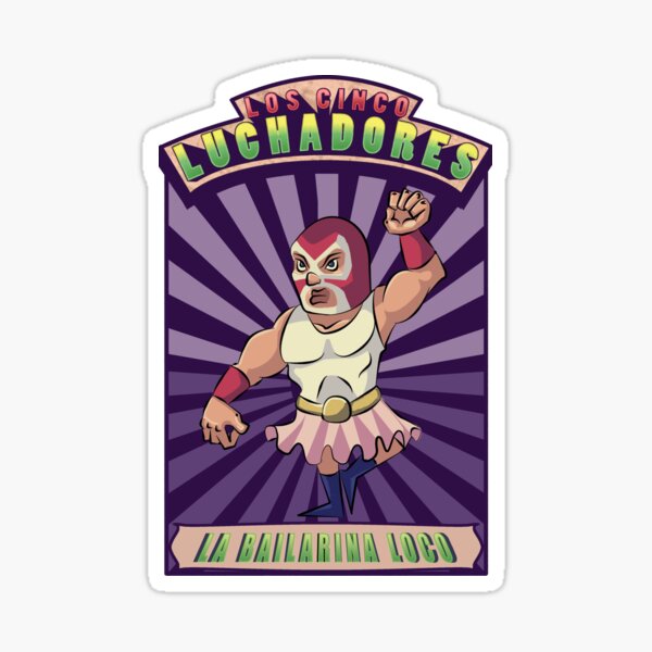LA BALLERINA LOCO Sticker