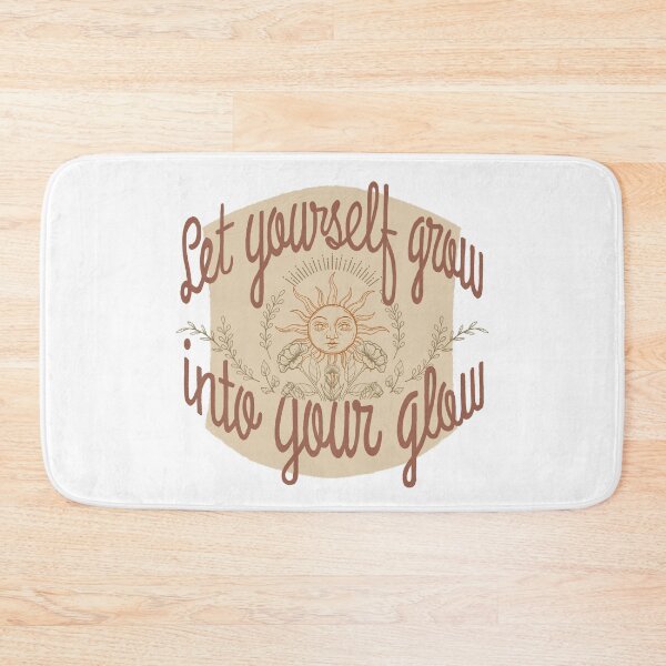 Item preview, Let yourself grow into your glow designed and sold by CamiJuel.
