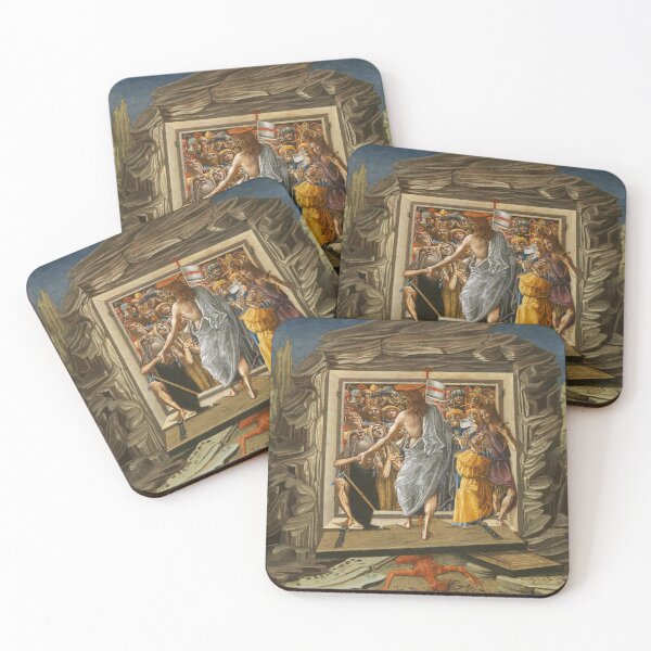 Item preview, Christ in Limbo | Benvenuto di Giovanni | 1491 Renaissance Christian Gospel Art designed and sold by CJET.