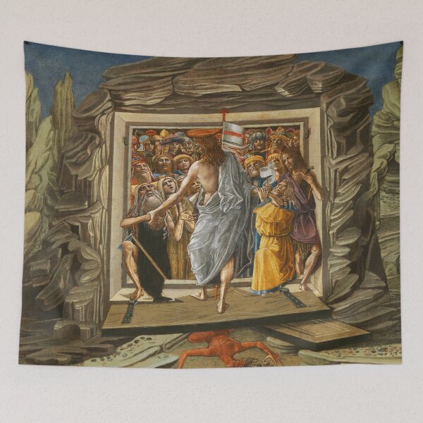 Item preview, Christ in Limbo | Benvenuto di Giovanni | 1491 Renaissance Christian Gospel Art designed and sold by CJET.
