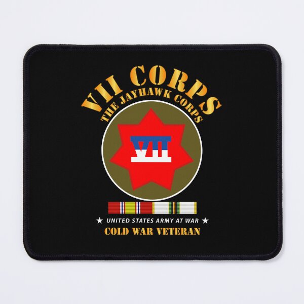 Item preview, Army -  VII Corps - The Jayhawk Corps - SSI w COLD WAR SVC X 300 designed and sold by Military Insignia Products.