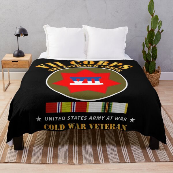 Item preview, Army - VII Corps - The Jayhawk Corps - SSI w COLD WAR SVC X 300 designed and sold by Military Insignia Products.