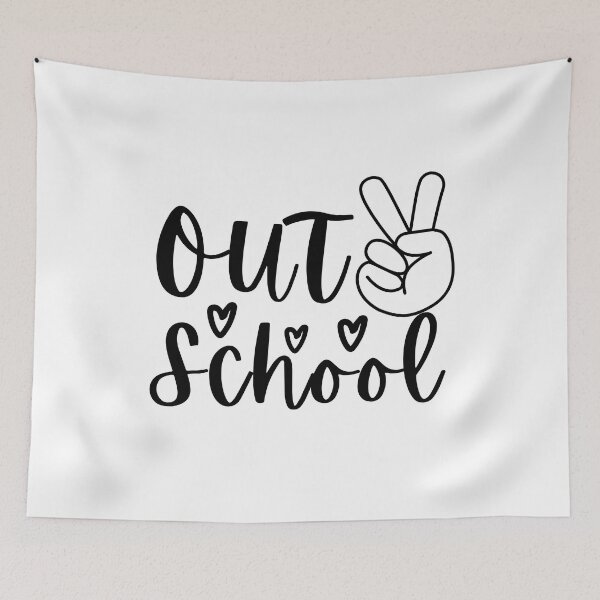 Item preview, Funny Quote For Last Day Of School: Peace Out School designed and sold by AmeliaStore1.